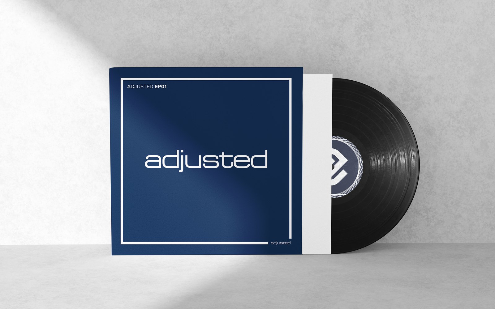 Various Artists — Adjusted EP01: Black Vinyl front